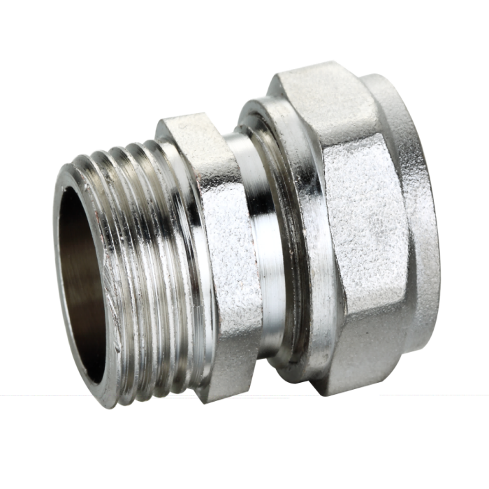 Male Coupling Brass Compression Fitting S16x1/2M